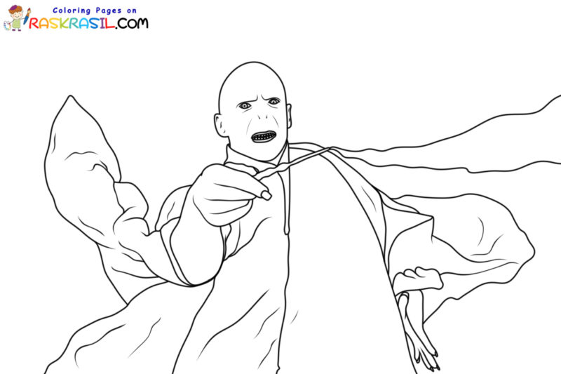 Coloriage Harry Potter à imprimer sur Raskrasil.com
