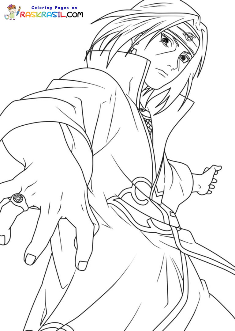 Itachi Coloring Pages
