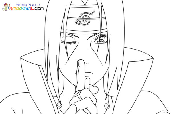 Itachi Coloring Pages
