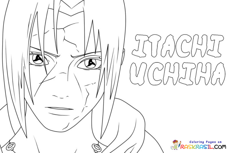 Itachi Coloring Pages