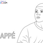 Raskrasil.com-New-Coloring-Pages-Kylian-Mbappé-1