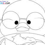 Raskrasil.com-New-Coloring-Pages-Lalafanfan-Duck-6