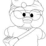 Raskrasil.com-New-Coloring-Pages-Lalafanfan-Duck-7