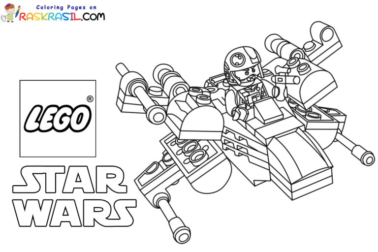 Coloriage Lego Star Wars à imprimer