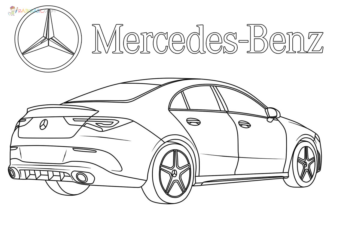 Mercedes Coloring Pages