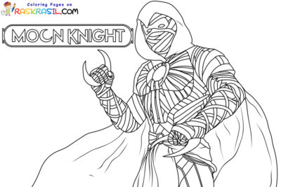 Moon Knight Coloring Pages | 40 Pictures Free Printable