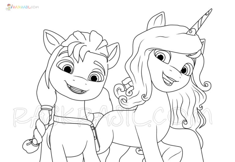 Coloriage Mon Petit Poney - 100 images à imprimer gratuits