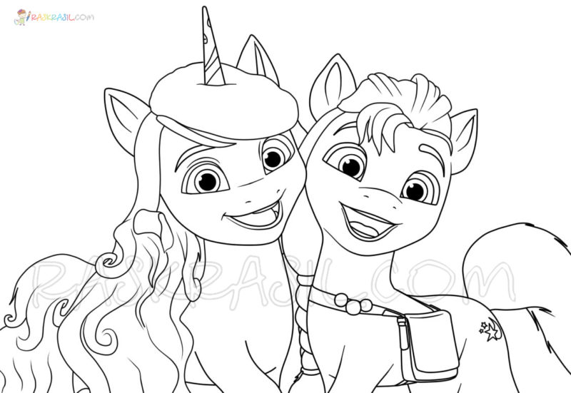 Coloriage Mon Petit Poney - 100 images à imprimer gratuits