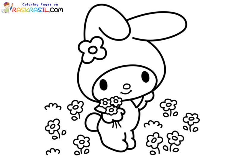 Dibujos de My Melody para Colorear