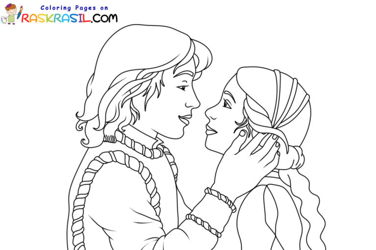 Dibujos de Romeo y Julieta para Colorear