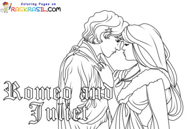 Romeo and Juliet Coloring Pages | 30 New Pictures Free Printable