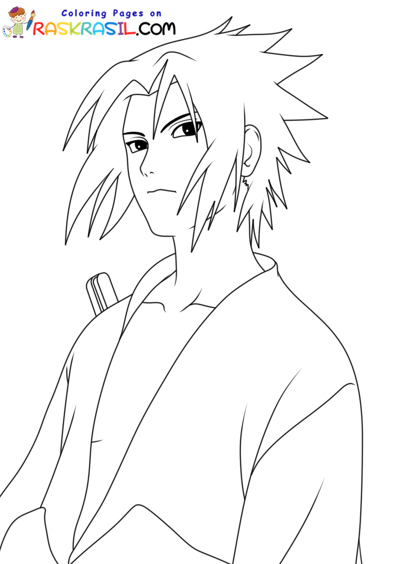 Sasuke Coloring Pages | 110 Pictures Free Printable