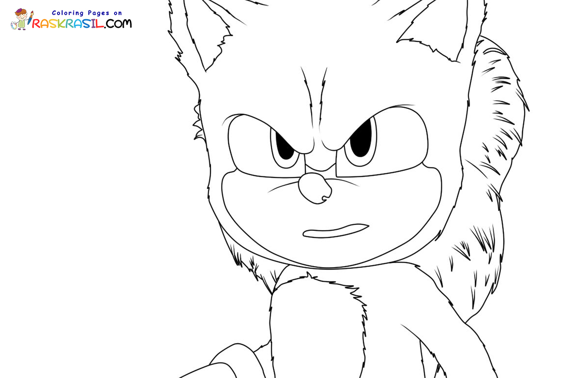 Sonic The Hedgehog 2 Coloring Pages