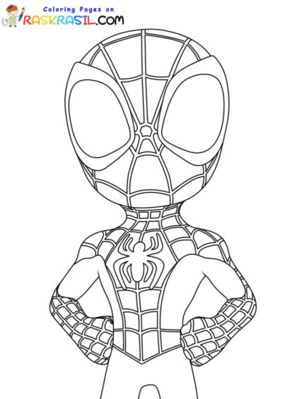 Spidey and His Amazing Friends Coloring Pages