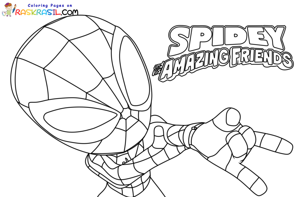 Raskrasil.com-New-Coloring-Pages-Spidey-and-His-Amazing-Friends-Logo