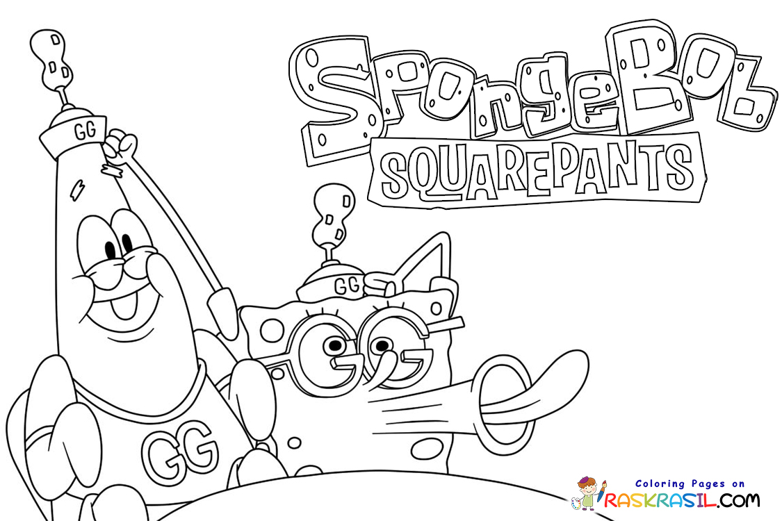 Ausmalbilder SpongeBob Schwammkopf | 60 Malvorlagen Ausdrucken