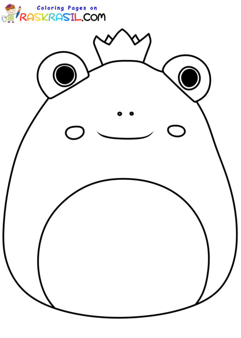 Desenhos de Squishmallows para Colorir