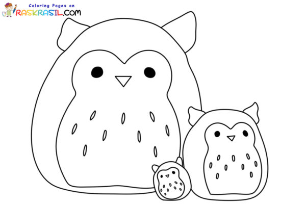 Squishmallows Coloring Pages