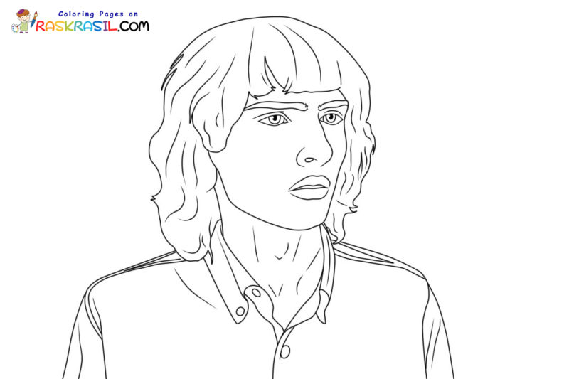 Coloriage Stranger Things à imprimer