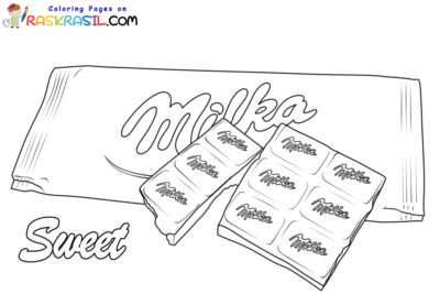 Sweet Coloring Pages | 110 Pictures Free Printable