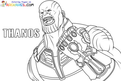 Thanos Coloring Pages | 100 Pictures Free Printable
