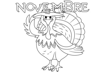 Disegni di Novembre da colorare. 20 immagini per la stampa gratuita
