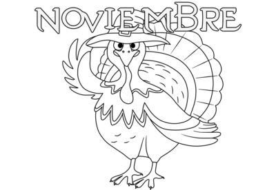 Dibujos de Noviembre para colorear. 22 imágenes para imprimir gratis