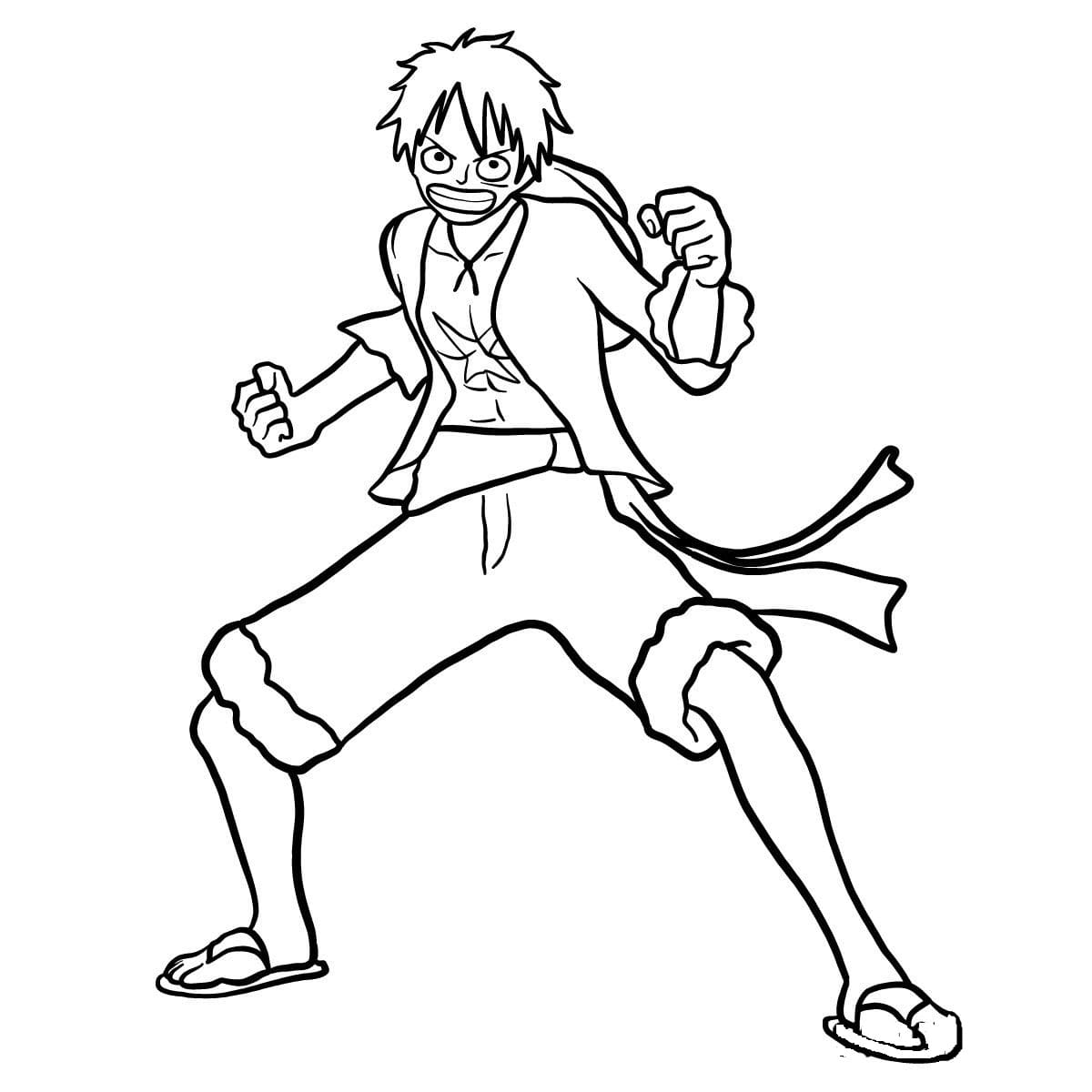 One Piece Coloring Pages