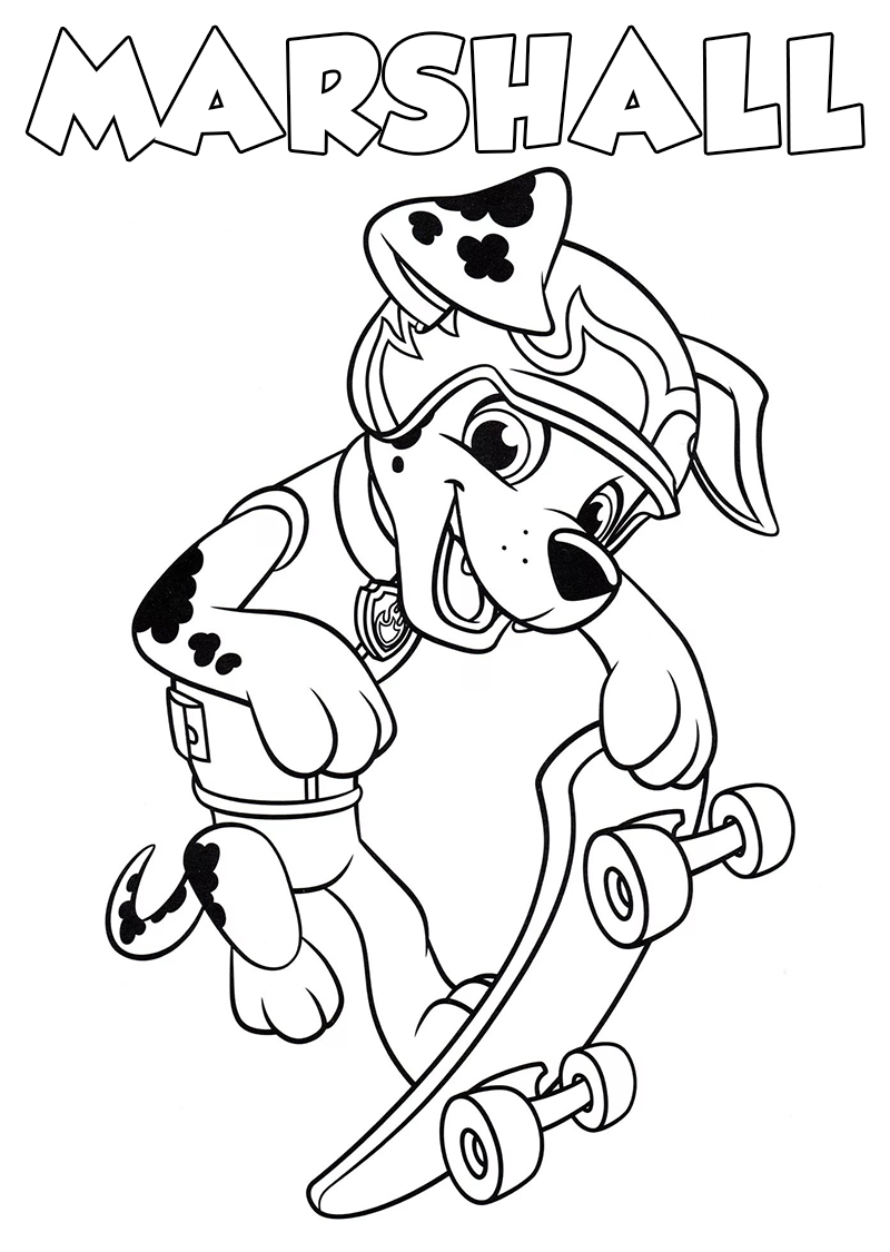 Paw Patrol Coloring Pages 120 Pictures Free Printable