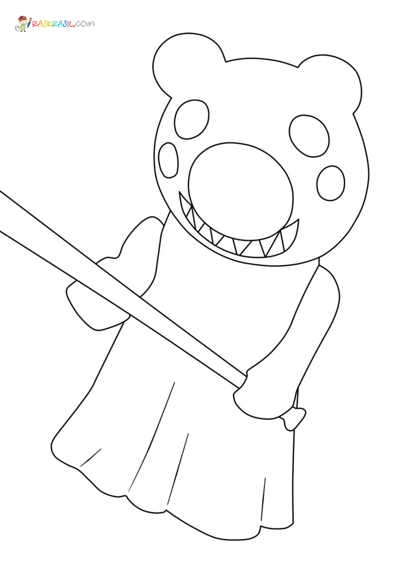 Piggy Roblox Coloring Pages New Images Free Printable - roblox piggy coloring pages printable