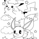 Raskrasil.com-Pokemon-43 Eevee, Pikachu