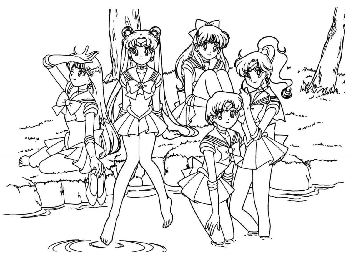 Coloriage Sailor Moon - 100 images pour une impression gratuite