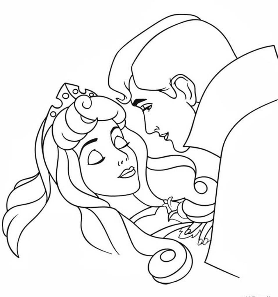 Sleeping Beauty Coloring Pages | 100 images Free Printable