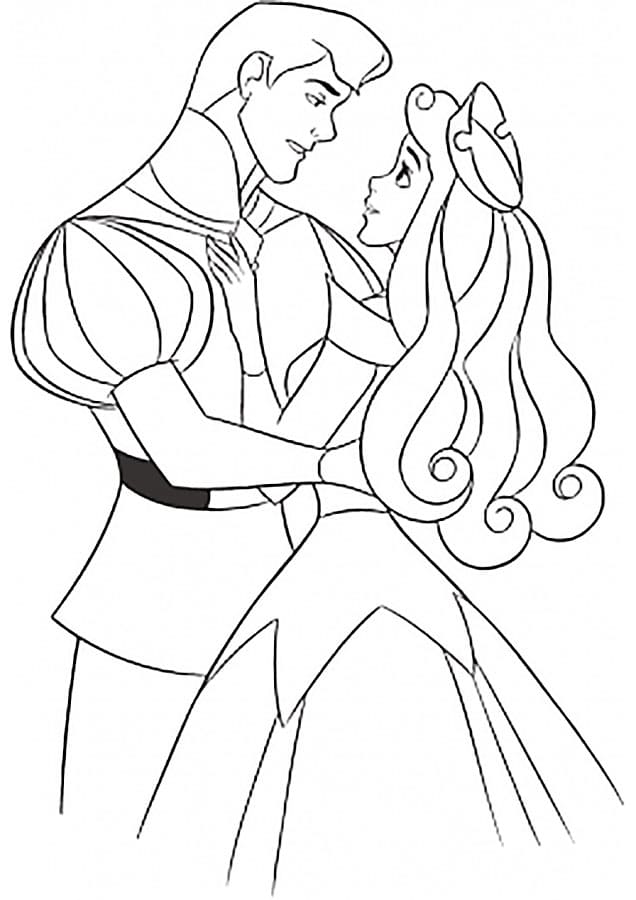 Sleeping Beauty Coloring Pages | 100 images Free Printable