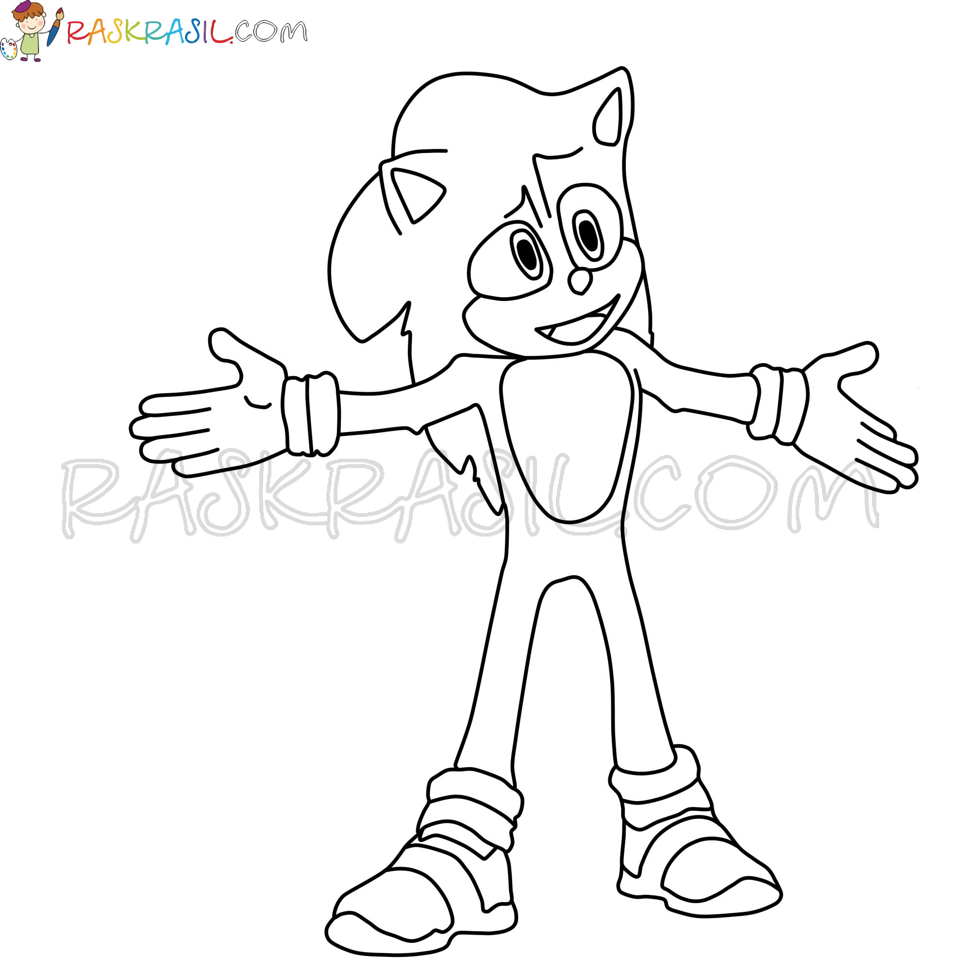 Sonic Coloring Pages. 118 New Pictures. Free Printable
