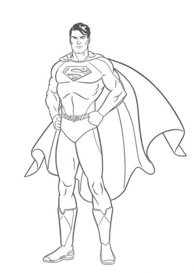 Superman Coloring Pages | 110 Best Images Free Printable