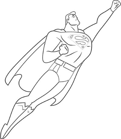 Superman Coloring Pages | 110 Best Images Free Printable