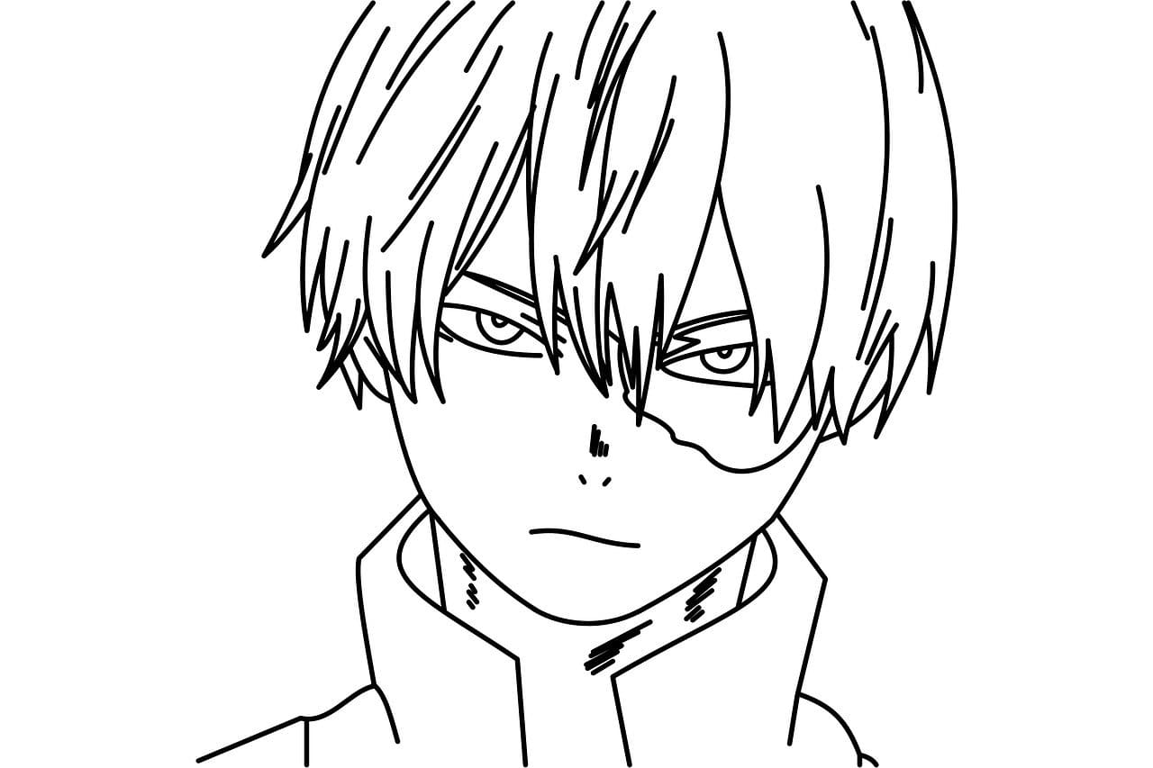 Todoroki Coloring Pages | 25 New Pictures Free Printable