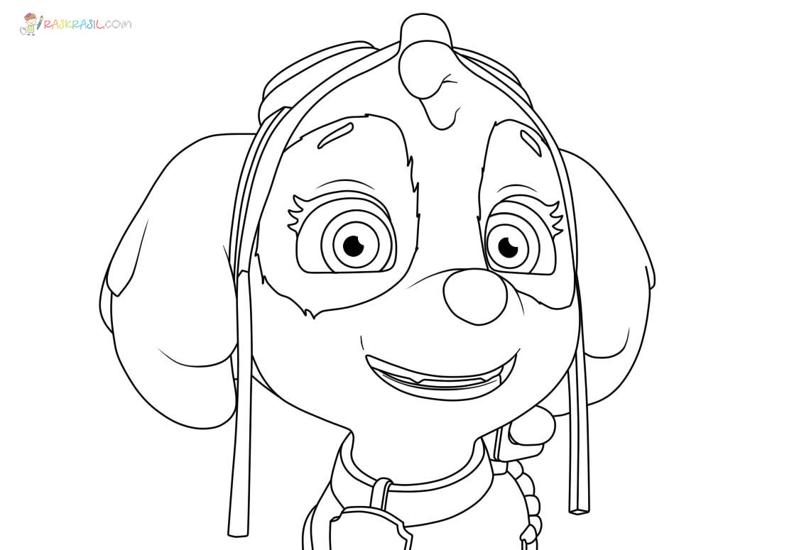 Desenhos do Patrulha Canina O Filme para colorir - Impressão grátis