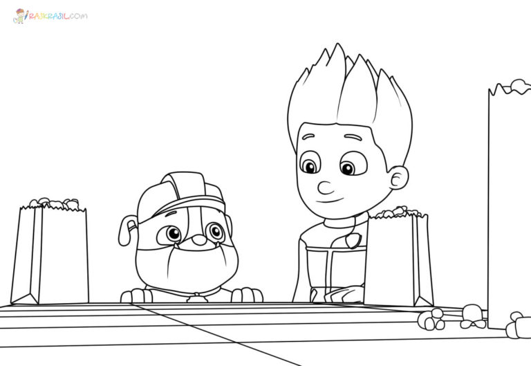 Coloriage Pat Patrouille - 80 images à imprimer gratuits