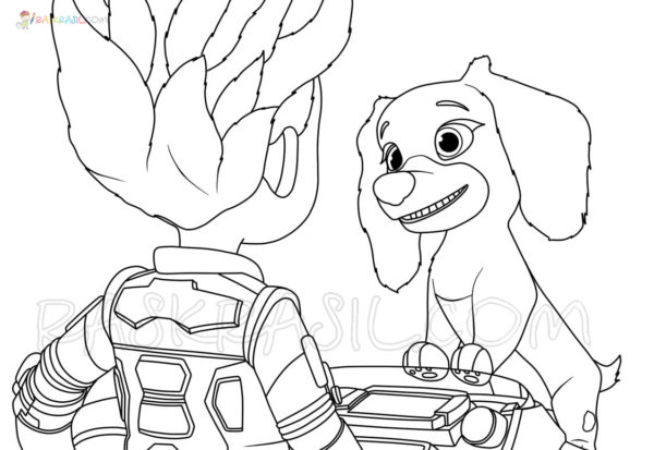 PAW Patrol The Movie Coloring Pages | New Pictures Free Printable