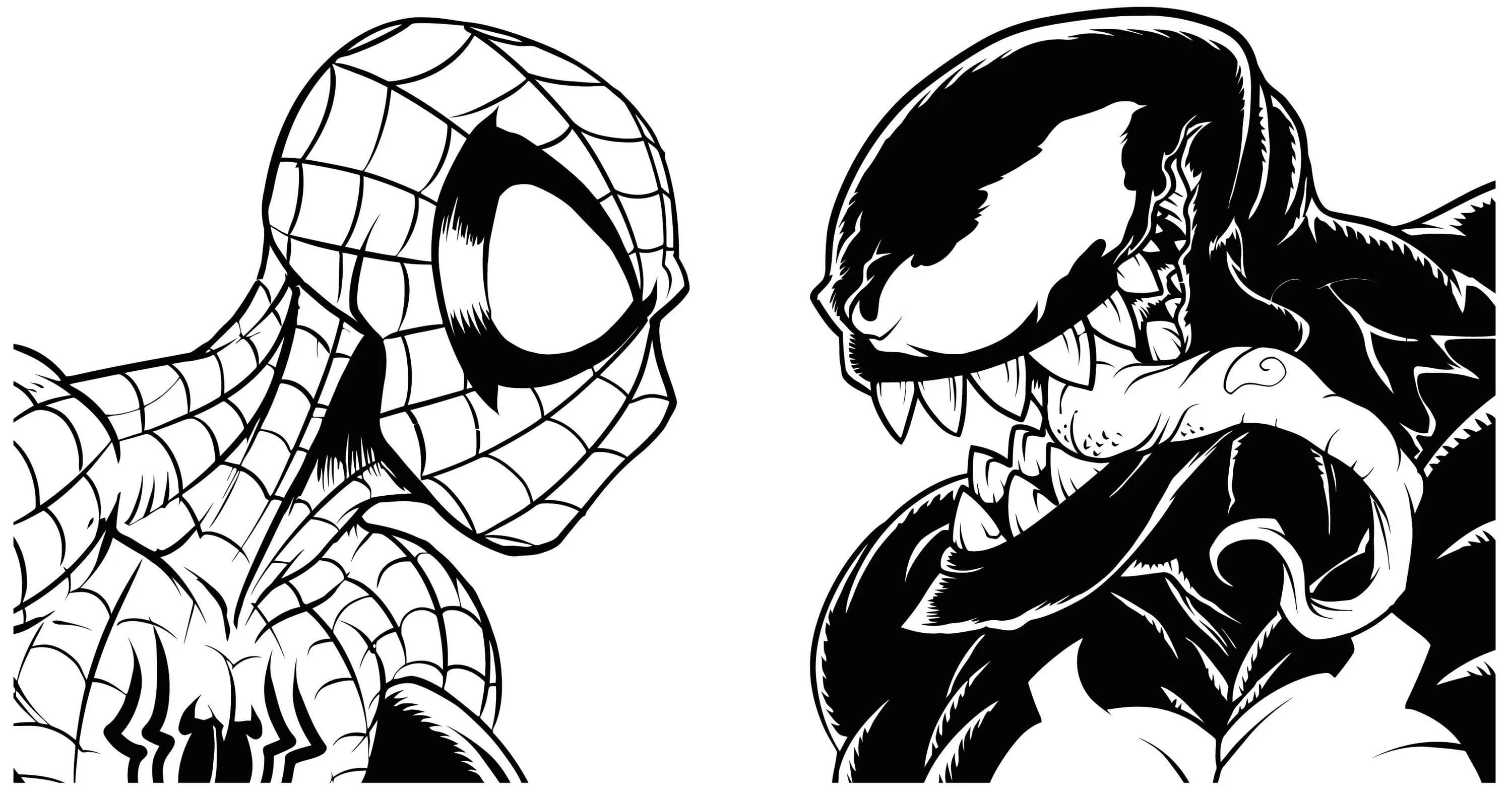 Disegni Di Venom Da Colorare Immagini Per La Stampa Gratuita