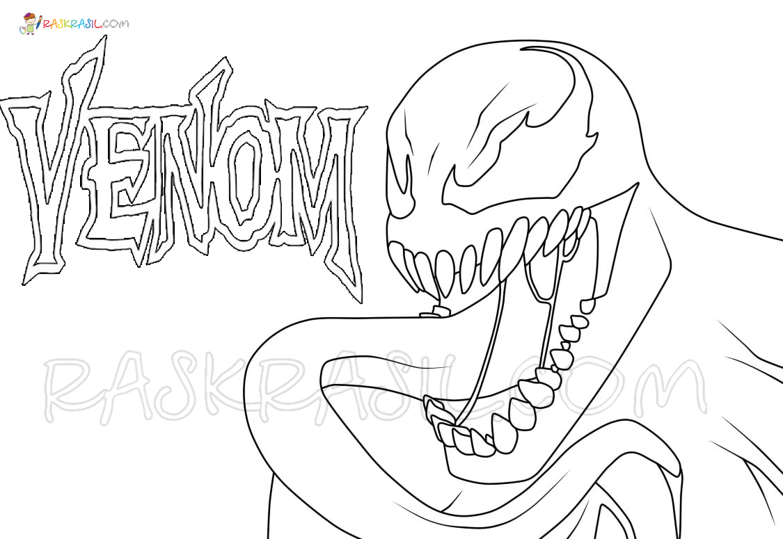 Venom Coloring Pages   20 Coloring Pages Free Printable