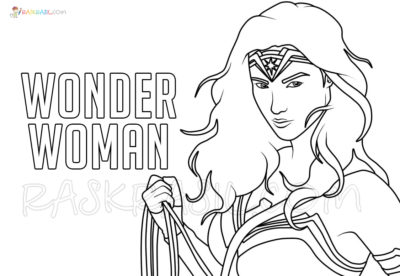 Wonder Woman Coloring Pages | 80 New Images Free Printable