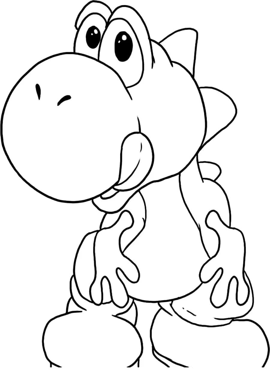 Desenhos de Yoshi para colorir - 50 imagens grátis para impressão