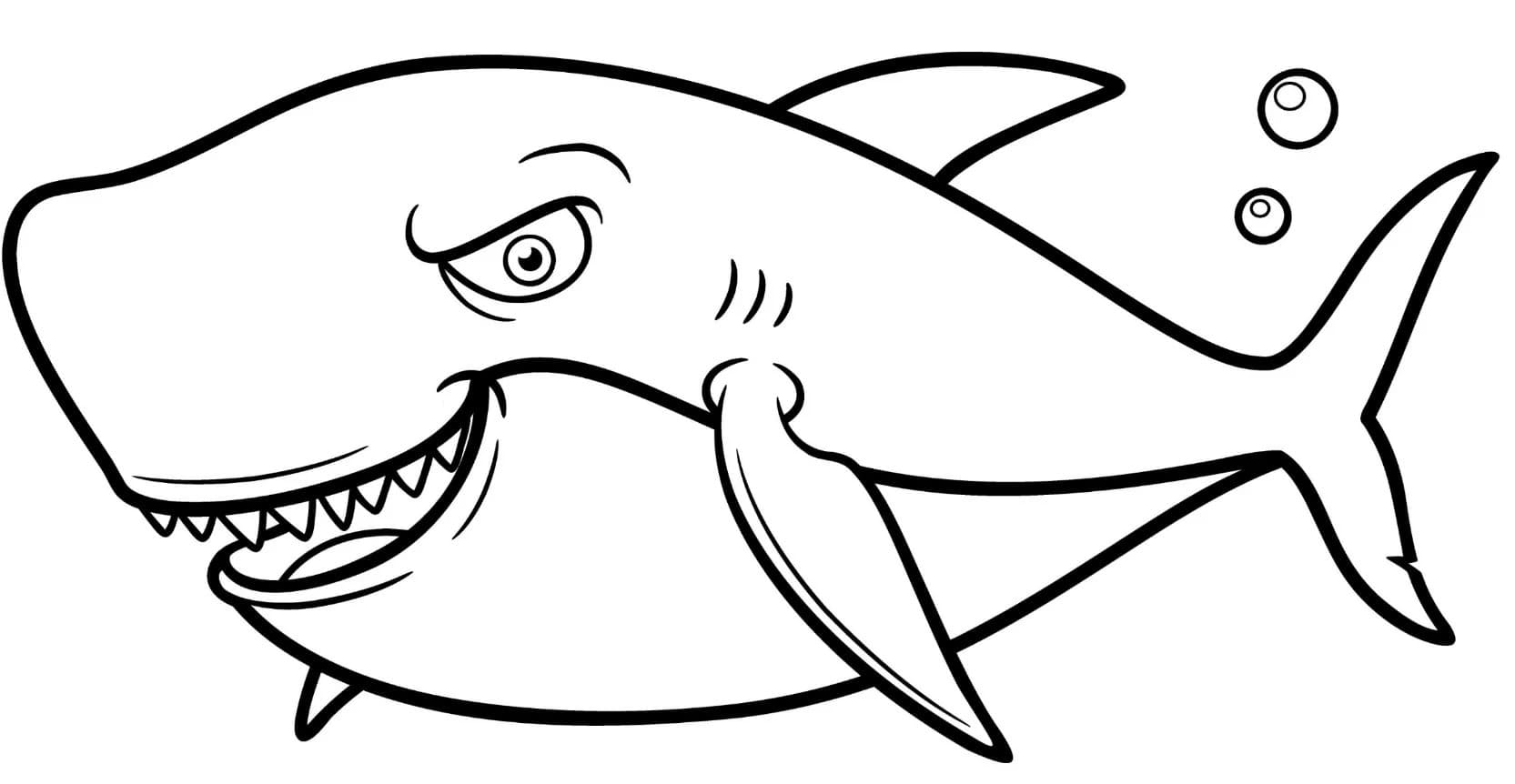 Desenhos do Baby Shark para colorir - 70 imagens para imprimir
