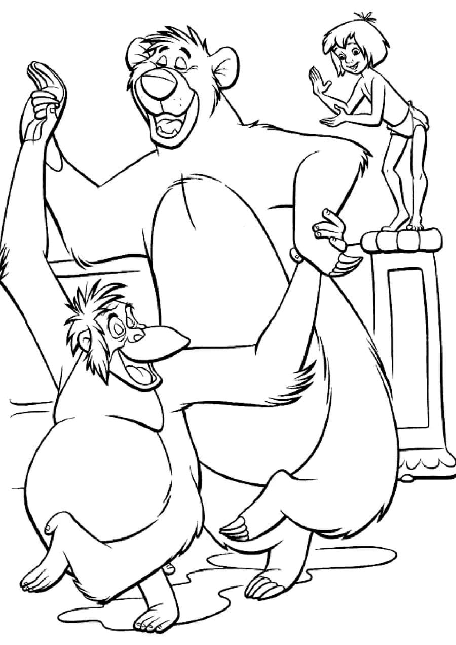 Jungle Book Coloring Pages. Top 100 Images Free Printable