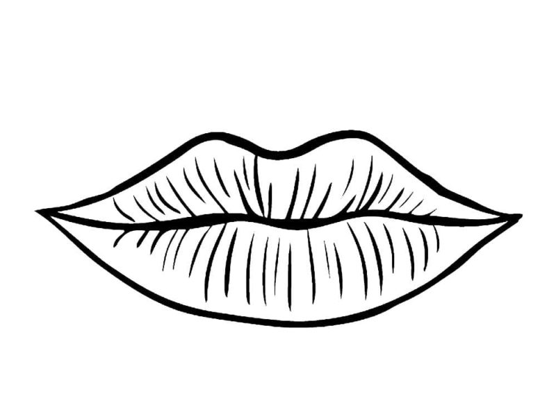 Lips Coloring Pages | 35 coloring pages Free Printable