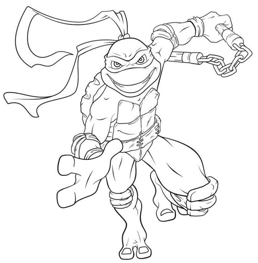 tortugas ninja páginas para colorear 100 dibujos