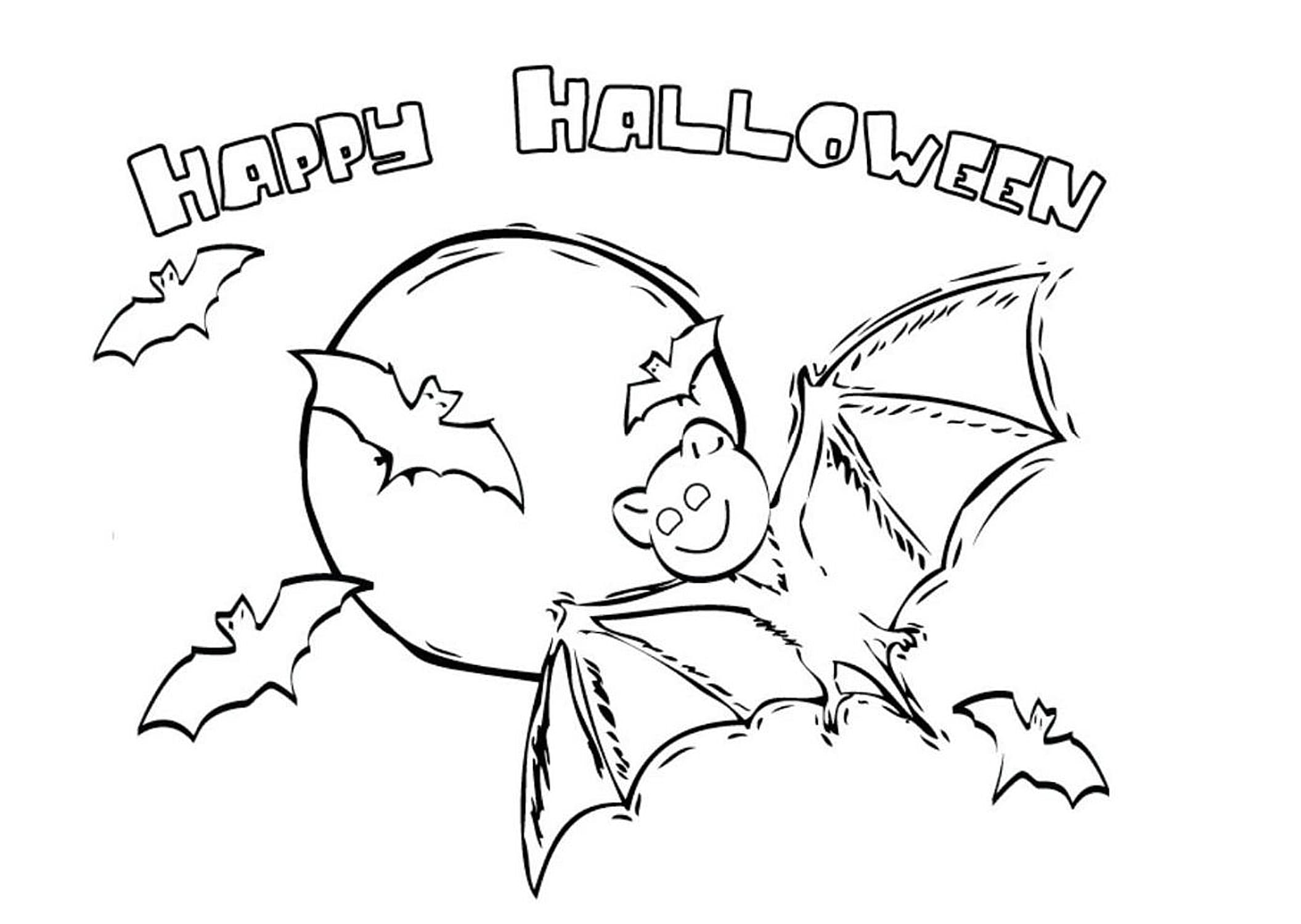 Ausmalbilder Halloween | Kostenlos Malvorlagen zum Ausdrucken